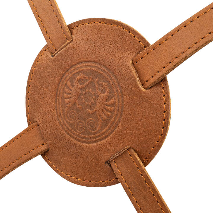 Petromax Büffelleder-Schürze mit gekreuztem Rückenband